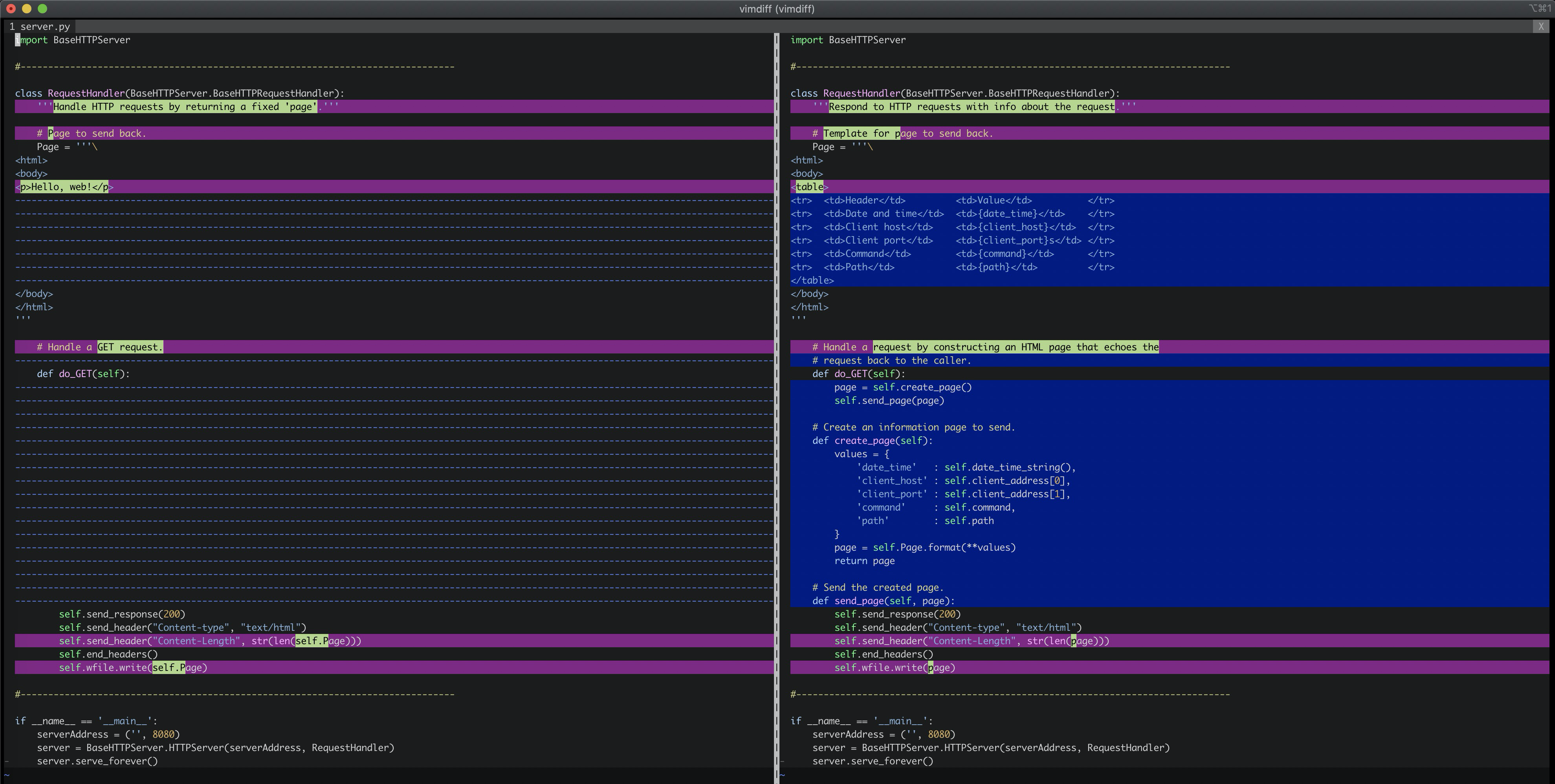 vim-diff